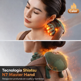 Masajeador Shiatsu N7 Master Hand – Alivio Instantáneo para Cuello y Hombros