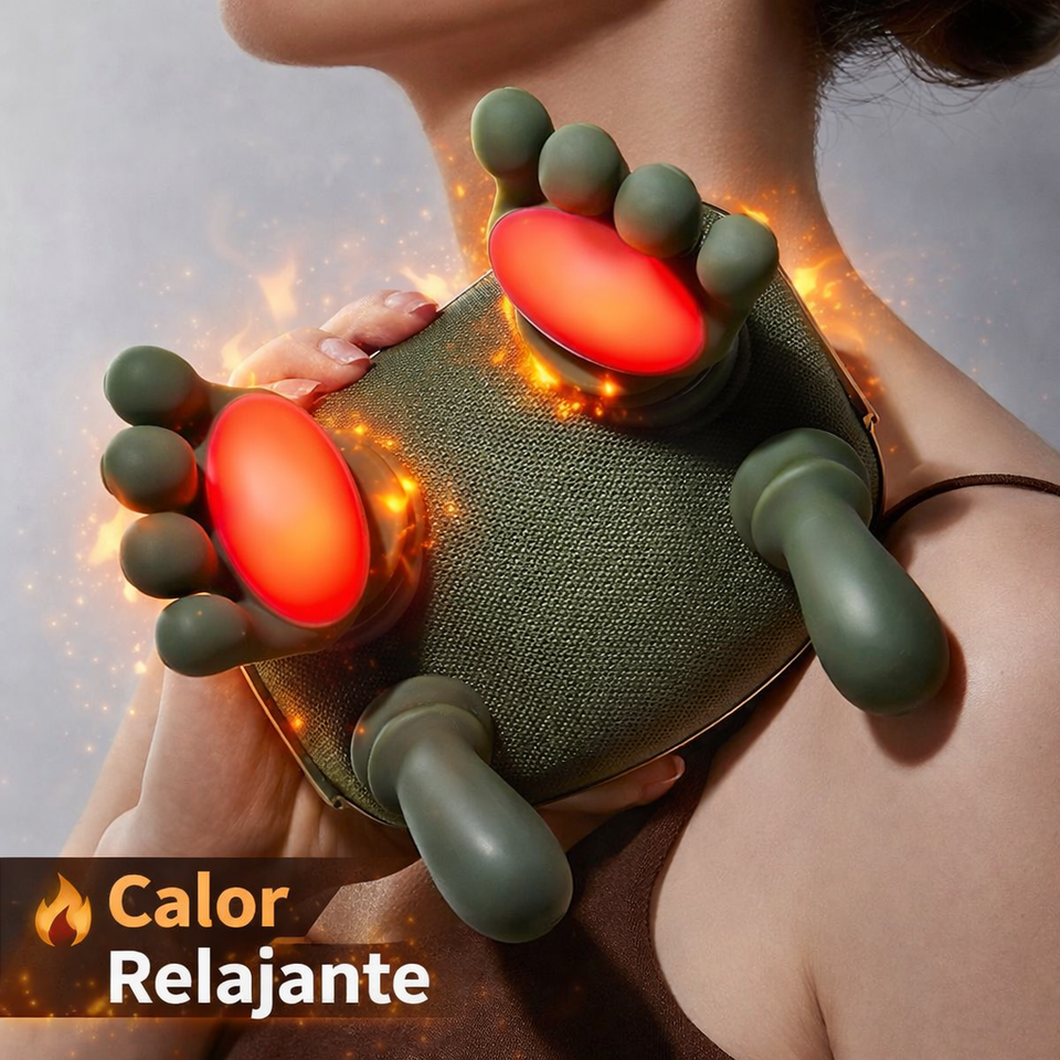 Masajeador Shiatsu N7 Master Hand – Alivio Instantáneo para Cuello y Hombros