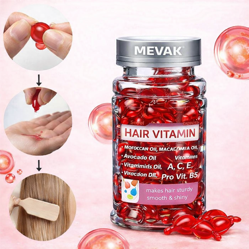 🌺 Suero Capilar Hair Vitamin – Tratamiento Intensivo 💆‍♀️✨
