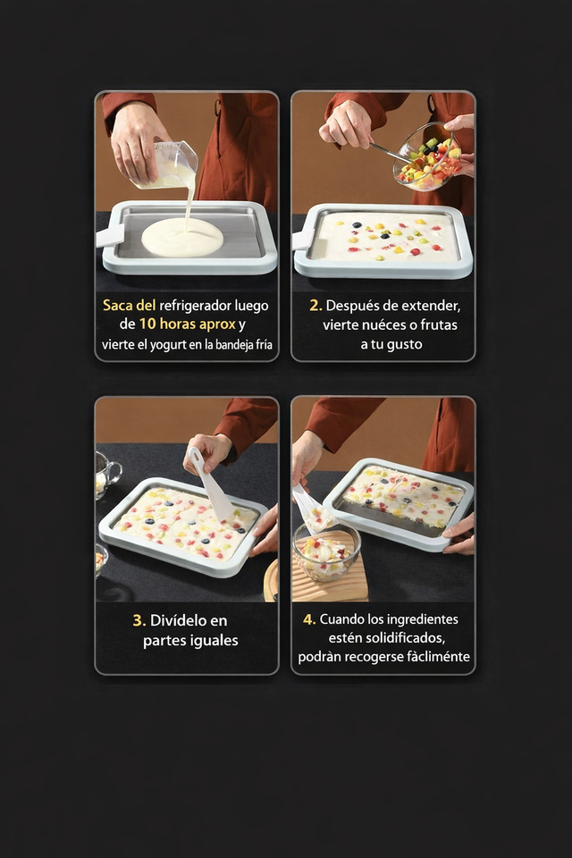 🍨Máquina de Helado Frito 🍓✨