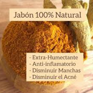 JABON DE CURCUMA 100% NATURAL
