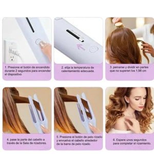 Rizador de Cabello Automático / Ondas Perfectas en Minutos